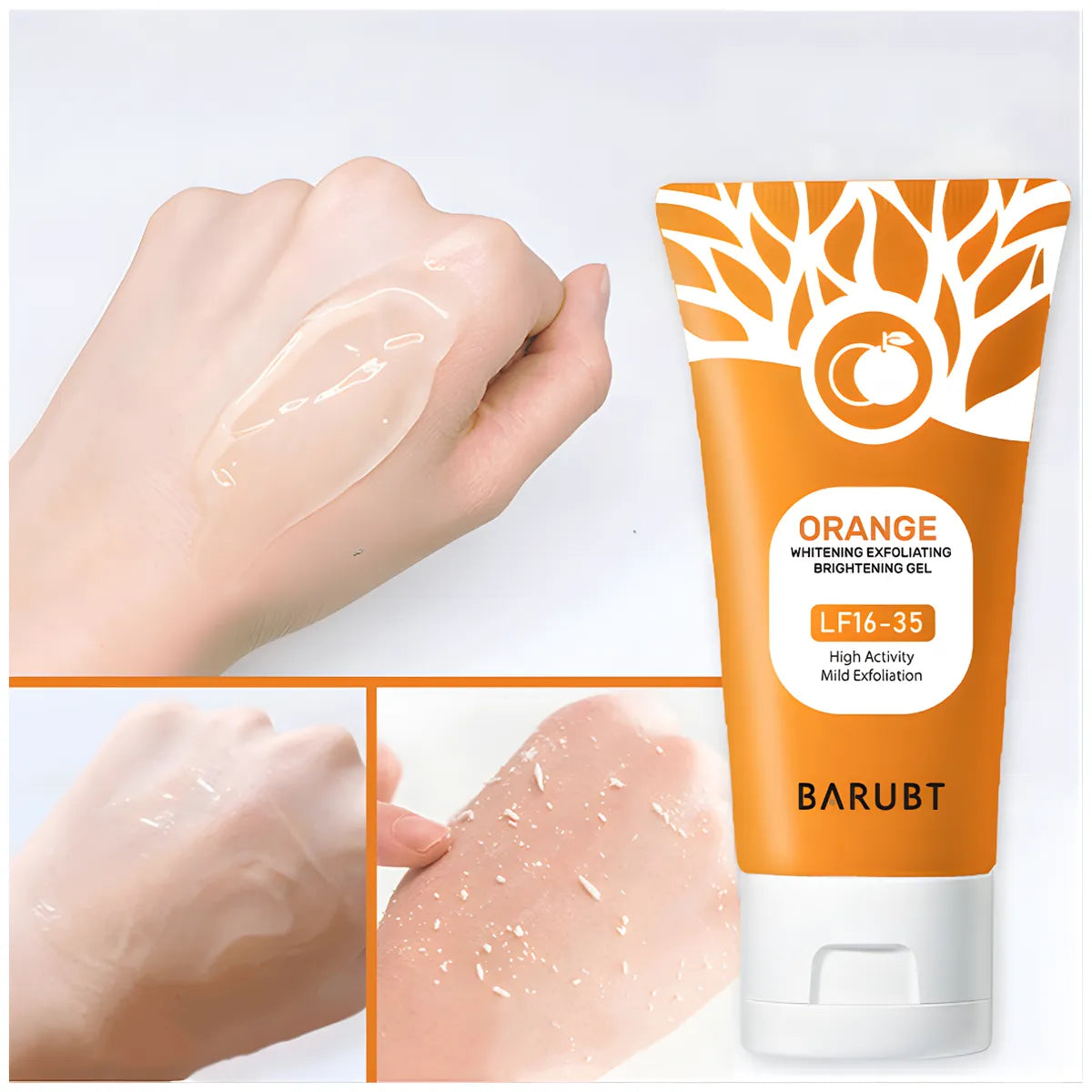 Gel exfoliante orange