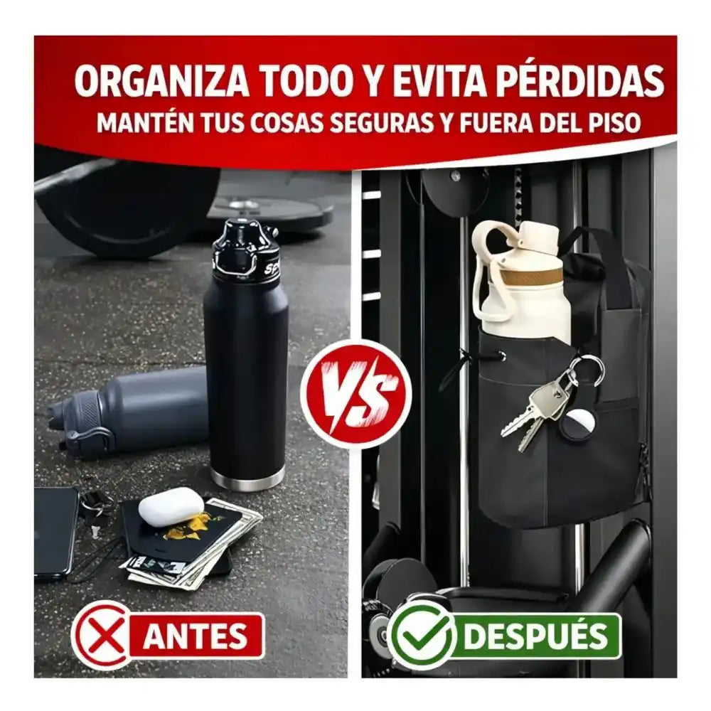 Bolso magnético para gimnasio unisex